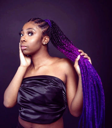 IP Braided P&B Purple Berry / 1B Blend Unit